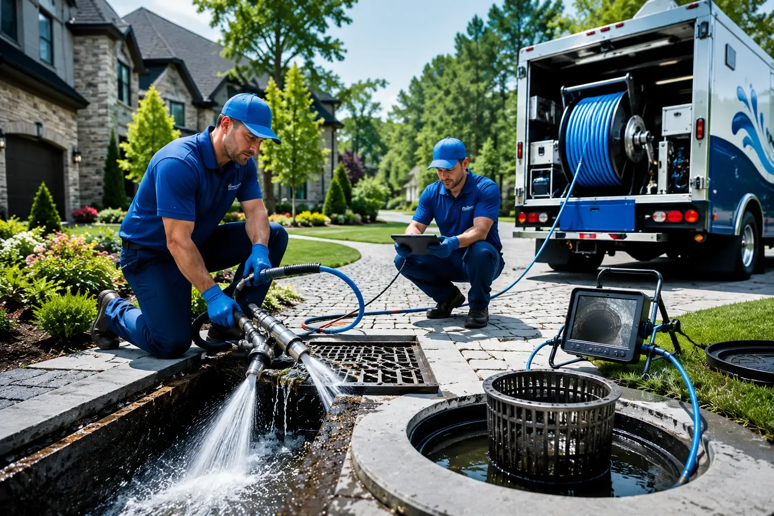 Local outdoor drain cleaning professionals in Wynnewood, OK